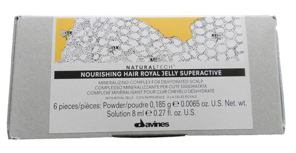 Davines NATURALTECH nourishing hair royal jelly superactive 6 x 8 ml